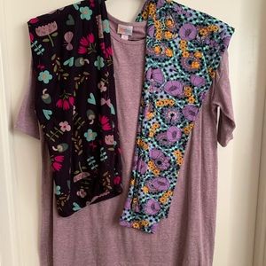 LuLaRoe Irma and TC Leggings Outfit